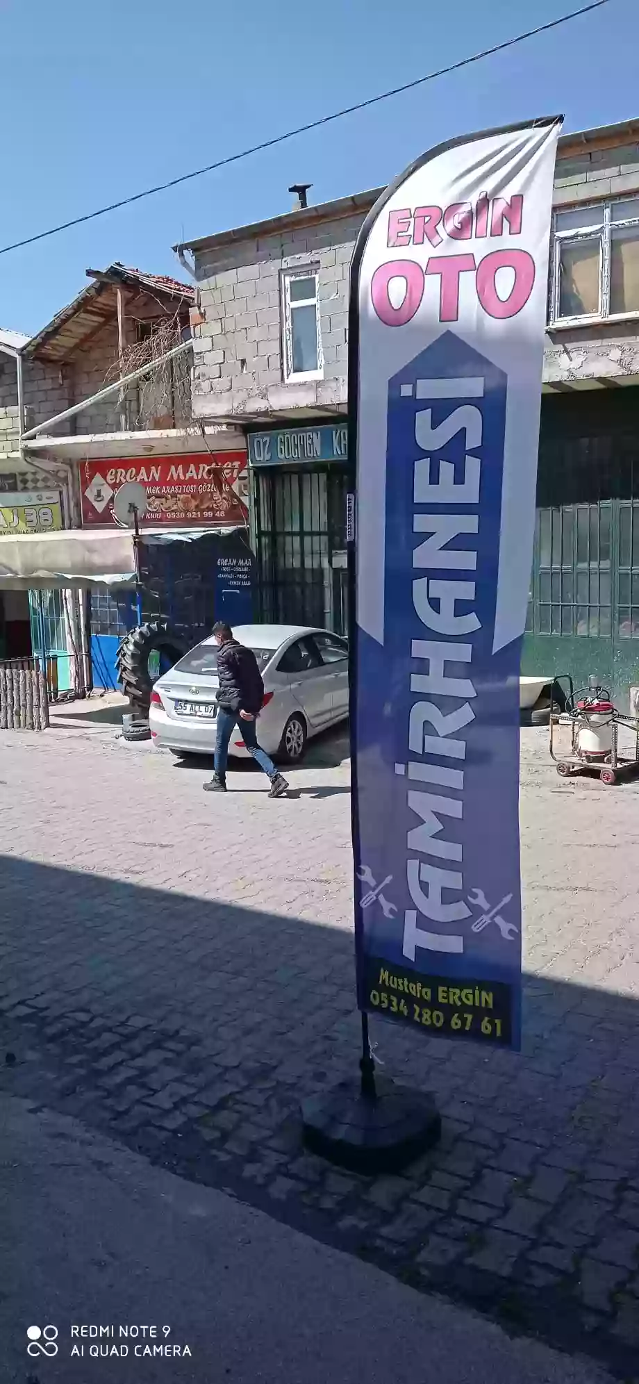 Oto Tamirci Yelken Bayrağı-1