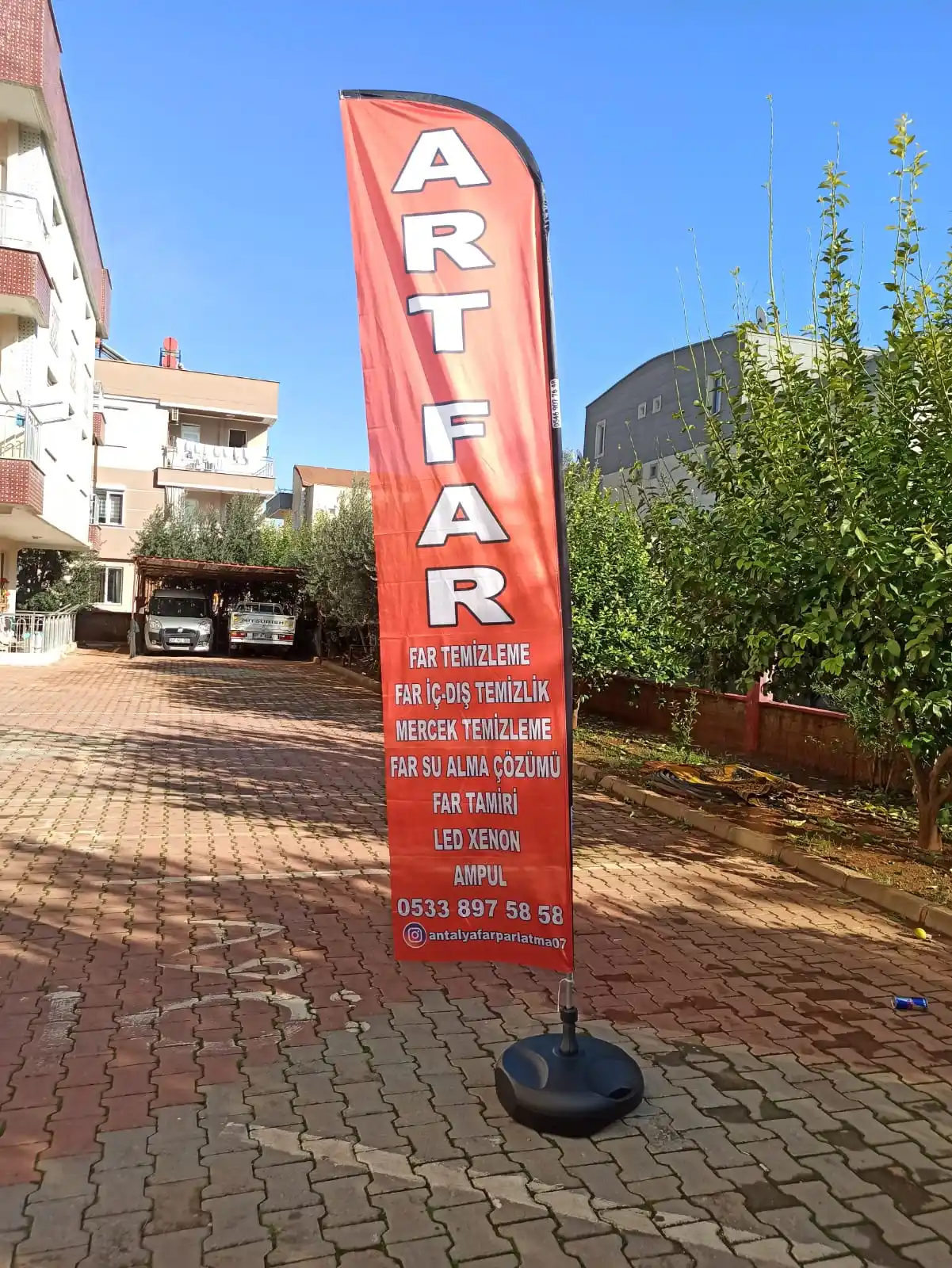 Oto Tamirci Yelken Bayrağı-7